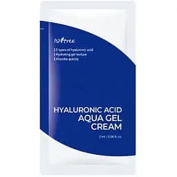 Гель-крем для обличчя IsNtree Hyaluronic Acid Aqua Gel Cream зволожуючий 2 мл