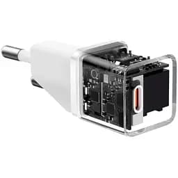 Мережевий зарядний пристрій Baseus GaN5 Fast Charger Mini 1C 20W White (CCGN050102) [105945] - мініатюра 4