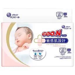 Подгузники Goo.N Plus 1 (до 5 кг), 36 шт. (834333)