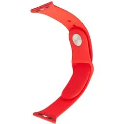 Ремінець Apple Watch Silicone 42/44/45/46/49 мм Червоний S