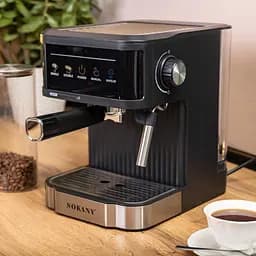 Кавомашина ріжкова Sokany SK-04025 зі спінювачем молока 1.8 л Sokany SK-04025 - мініатюра 9