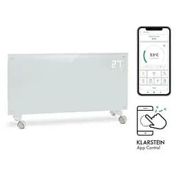 Конвекторний обігрівач Klarstein Bornholm Smart WiFi 2000 Вт білий (10034390) - мініатюра 2