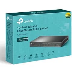 10-портовий гігабітний комутатор з 8 РоЕ+ портами, TL-SG1210MPE - мініатюра 3