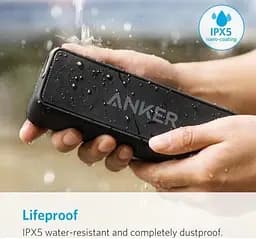 Портативна акустика Anker SoundCore 2 Black (A3105014) - мініатюра 2