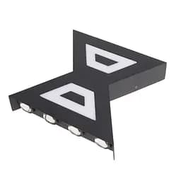 Підсвічування Brille AL-604/8х1W NW LED IP54 BK