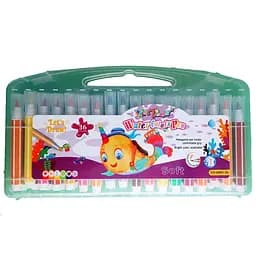 Фломастери із м’яким пензлем Морський світ 36 кольорів 8801-36 (в асортименті)