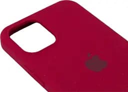 Чохол Silicone Case для Apple iPhone 15 Pro Max Rose Red AA [92734] - мініатюра 3