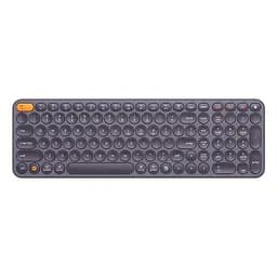 Клавиатура Baseus K01B Wireless Tri-Mode Keyboard - 3 режима 2.4 + BT1 + BT2 серая
