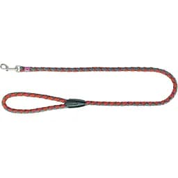 Поводок Trixie Cavo для собак S-M 100х1.2 см рыжий-графит