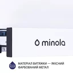 Витяжка телескопічна Minola HTL 5714 WH 1100 LED - мініатюра 6