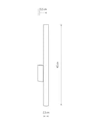 Бра Nowodvorski 8308 Laser Wall G9 10W - мініатюра 2