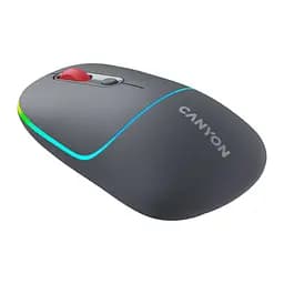 Мишка Canyon MW-22 Dual Band RGB Wireless Dark Grey (CNS-CMSW22DG) - мініатюра 2
