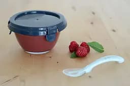 Контейнер скляний для зберігання Beaba Babycook Pyrex, 200 мл, синій (780500) - мініатюра 4