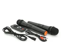 Портативная колонка с подсветкой ZXX M7878 150W, Bluetooth, 2 микрофона, аккумулятор 5000mAh - мініатюра 3