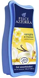 Гелевый освежитель воздуха Felce Azzurra Vaniglia e Monoi, 140 г