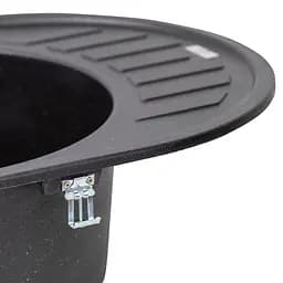 Кухонна мийка Lidz 620x500/200 BLM-14 чорний металік (LIDZBLM14620500200) - мініатюра 4