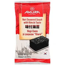 Норі снек Akura зі смаком кімчі 4.5 г - мініатюра 2