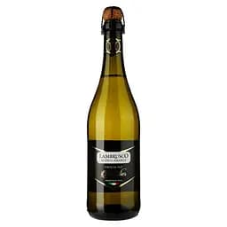 Упаковка ігристого вина Kavalier Lambrusco Emilia IGT Vino Frizzante Bianco Amabile біле напівсолодке 4.5 л (0.75 х 6 шт.) - мініатюра 2