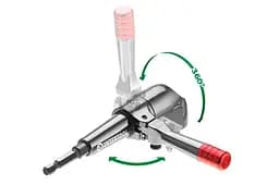 Насадка кутова для дриля та шуруповерта Intertool Storm VT-0116 57Нм VT-0116 - мініатюра 4