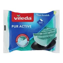Губки для миття посуду Vileda Pur Active 2 шт (4023103083943) - мініатюра 2