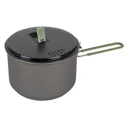 Каструля Bo-Camp Explorer Hard Anodized 1L Сірий-Зелений