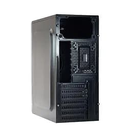 Корпус GTL T1610 Black, без БЖ, Mini Tower, Micro ATX / Mini ITX, 2xUSB 2.0, 370x176x410 мм, 0.4 мм, 2.6 кг - мініатюра 2