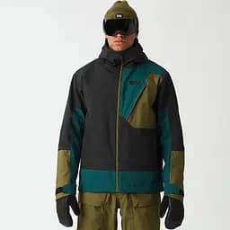 Куртка мужская Picture Organic Nitric 2026 XXL Черный-Бирюзовый