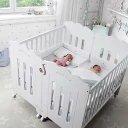 Дитяче ліжечко Micuna Bonne Nuit White, 120х60 см, білий (BONNE NUIT WHITE) - мініатюра 5