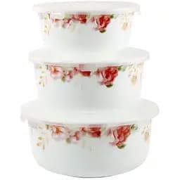 Набор салатников Lumines роза 3 шт. (000015101)