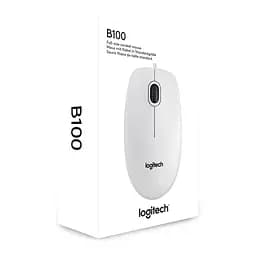 Мишка Logitech B100 White (910-003360) - мініатюра 3