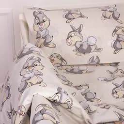 Підковдра MirSon 20-0022 Rabbit Gray бязь 110х140 см (2200010265163) - мініатюра 2
