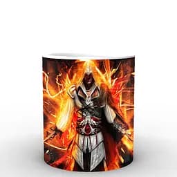 Кружка GeekLand Assassins Creed пламя AC.02.19 330 мл белая