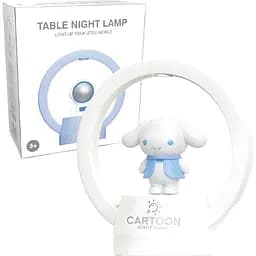 Дитяча настільна лампа Cinnamoroll біла (268D)