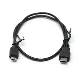 Кабель PowerPlant USB 3.0 Type-C – Xiaomicro USB 0.3 м