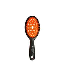 Щітка для волосся масажна продувная Salon Professional 8H061 Помаранчева