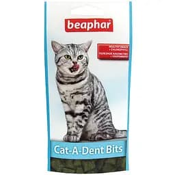 Лакомство для чистки зубов кошек Beaphar Cat-A-Dent Bits 35 г