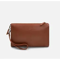 Шкіряний млатч світло-коричневий краст