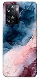 Чохол Demsky Рожево-блакитні розводи для Oppo A57s