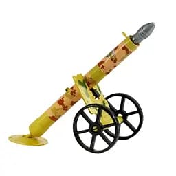 Міномет 729-40 механічний принцип роботи, 3 снаряди з підсвічуванням, зелений колір