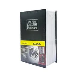 Сейф-книга з ключем для зберігання Sparta KBS-801(Black) мала, 18х11,5х5,5 см