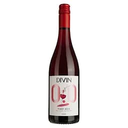 Вино безалкогольне Divin Pinot Noir червоне напівсухе 0.75 л