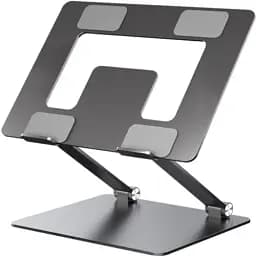 Підставка для ноутбука до 17.3" OfficePro LS111G, Grey, алюміній/силікон, регулювання нахилу