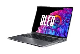 Ноутбук Acer Swift X SFX14-72G 14.5' 2.8K OLED, Intel U7-155H, 32GB, F1TB, NVD4050-6, Win11, сірий (NX.KR7EU.003) - мініатюра 2