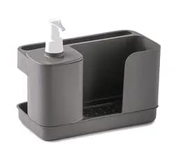 Кухонный органайзер с дозатором для моющего средства Snips, серый