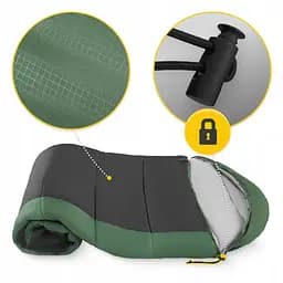 Спальний мішок (спальник) кокон Mountain Goat Pro+ MG0016 0 ...+10°C R Black/Olive (P-5905973400978) - мініатюра 4