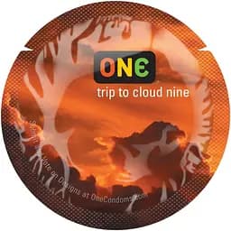 Презерватив One Color Sensations - One trip tot cloud nine (Orange) 1 шт. - мініатюра 2