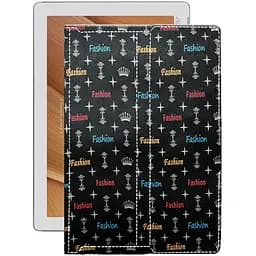 Чохол StatusCASE з екошкіри для планшету Asus ZenPad 10 (Z300CG) Фешн чорний