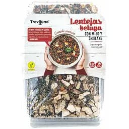 Чечевица Trevijano белуга с пшеном и шиитаке, 210 г
