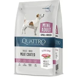 Сухий корм для дорослих собак малих порід Quattro Adult Mini Lamb з ягням 7 кг