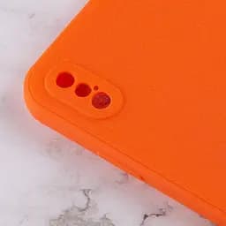 Силіконовий чохол Candy Full Camera для Apple iPhone XS Max (6.5) Помаранчевий / Orange - мініатюра 3